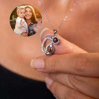 Thumbnail for Child Photo Necklace with personalized charm and photo keepsake from Brother & Sisters, perfect for cherishing loved moments.
