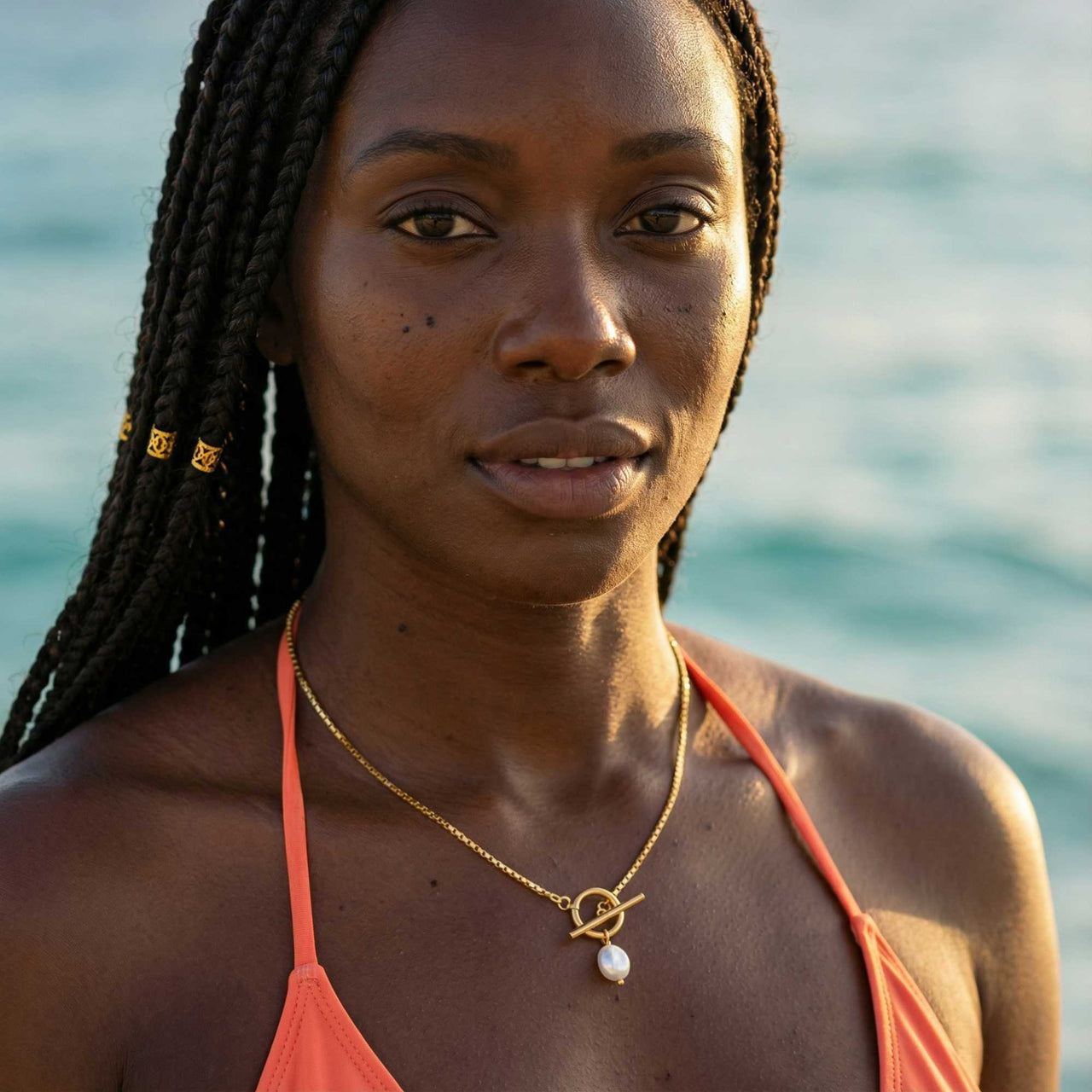 La Isla Pearl Toggle Necklace