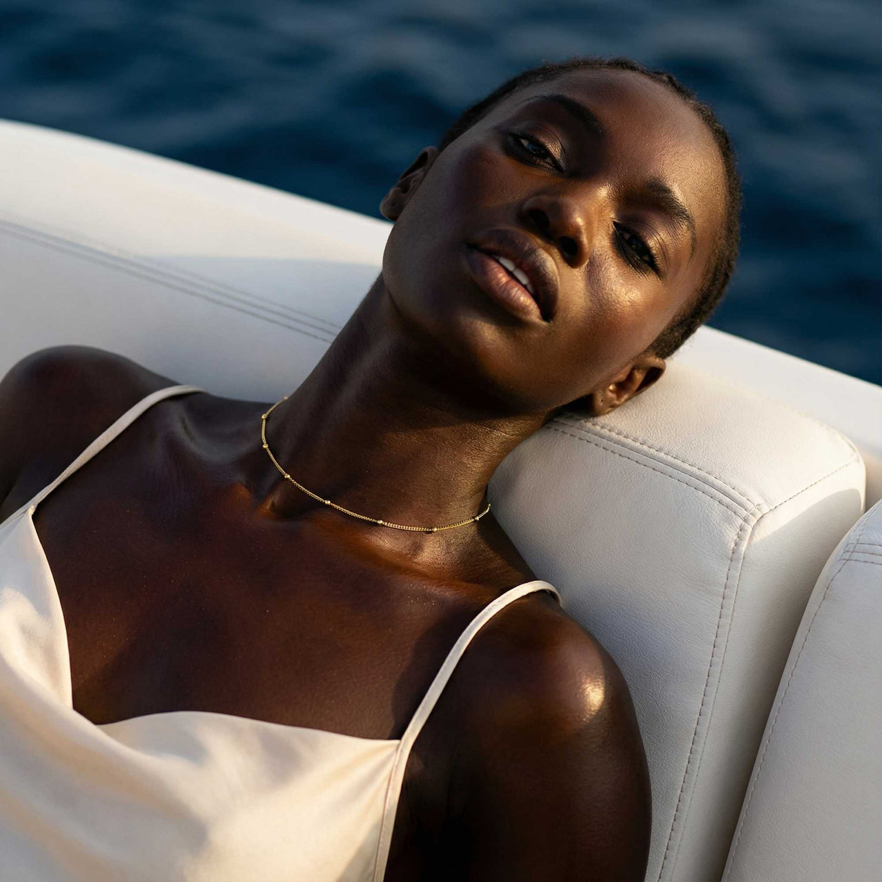 Julia Beaded Chain Necklace