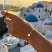 Thumbnail for Crystal Flower Bracelet