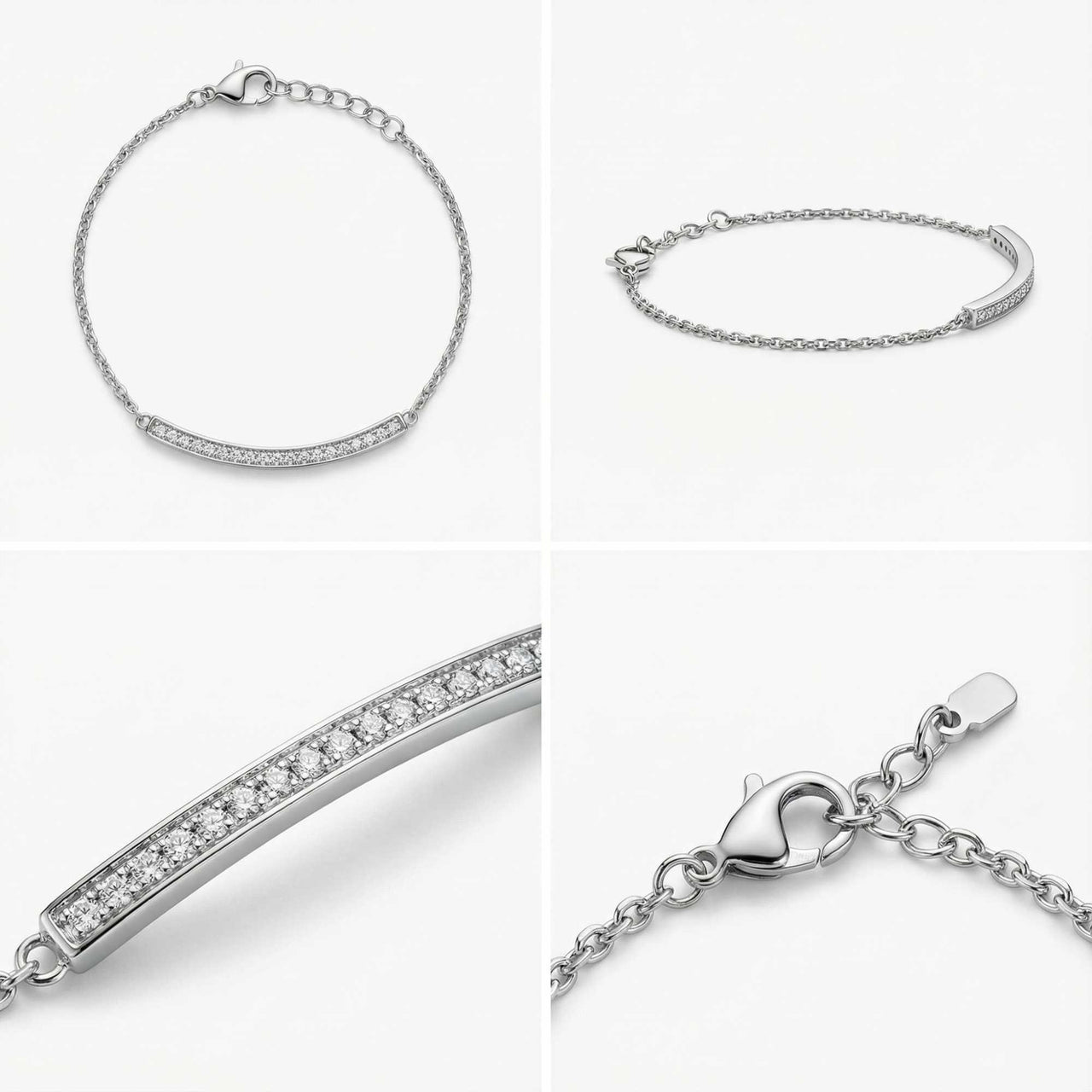 Crystal Bar Bracelet