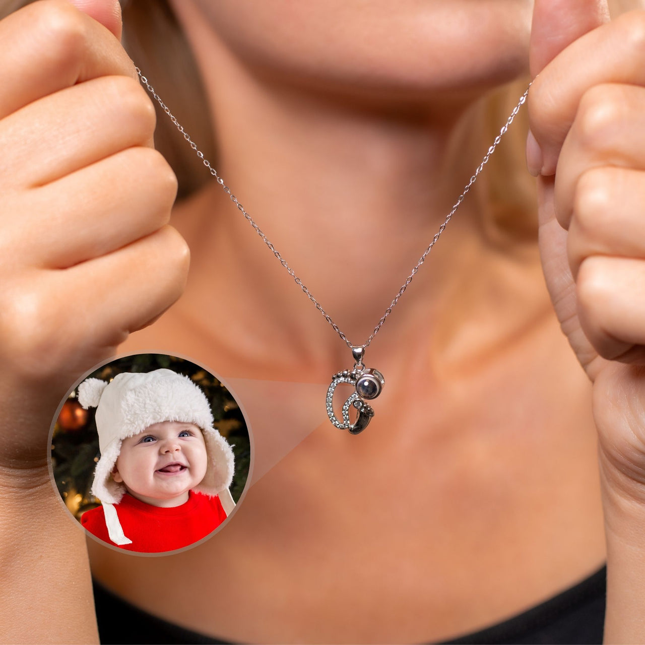 Child Photo Necklace