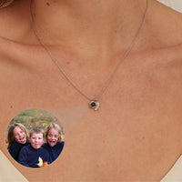 Thumbnail for Feather Photo Necklace