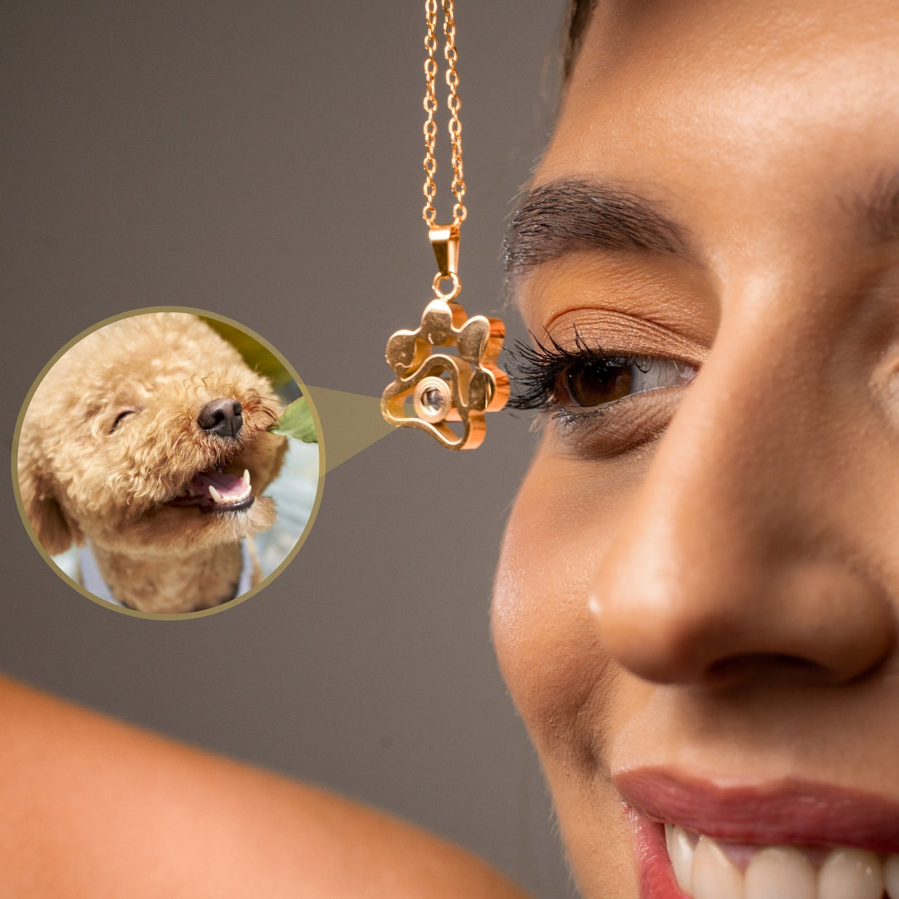 Dog Photo Necklace