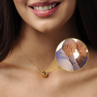 Thumbnail for Circular Photo Necklace