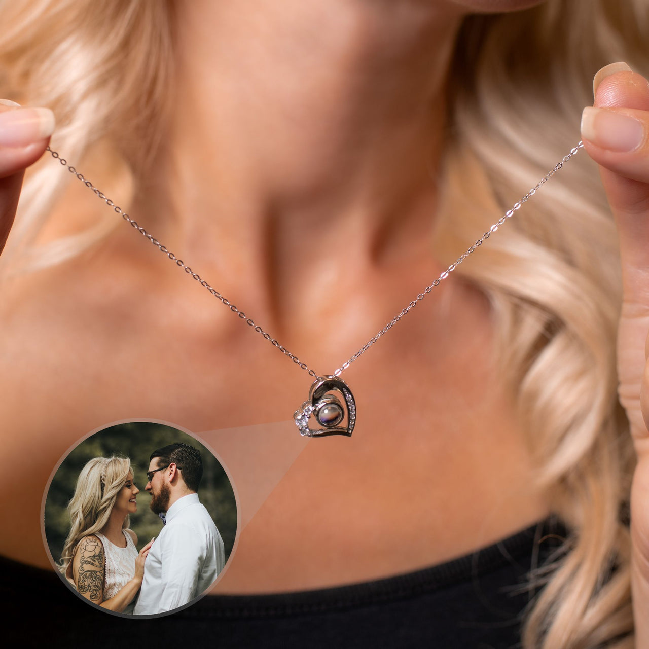 Girlfriend Photo Necklace