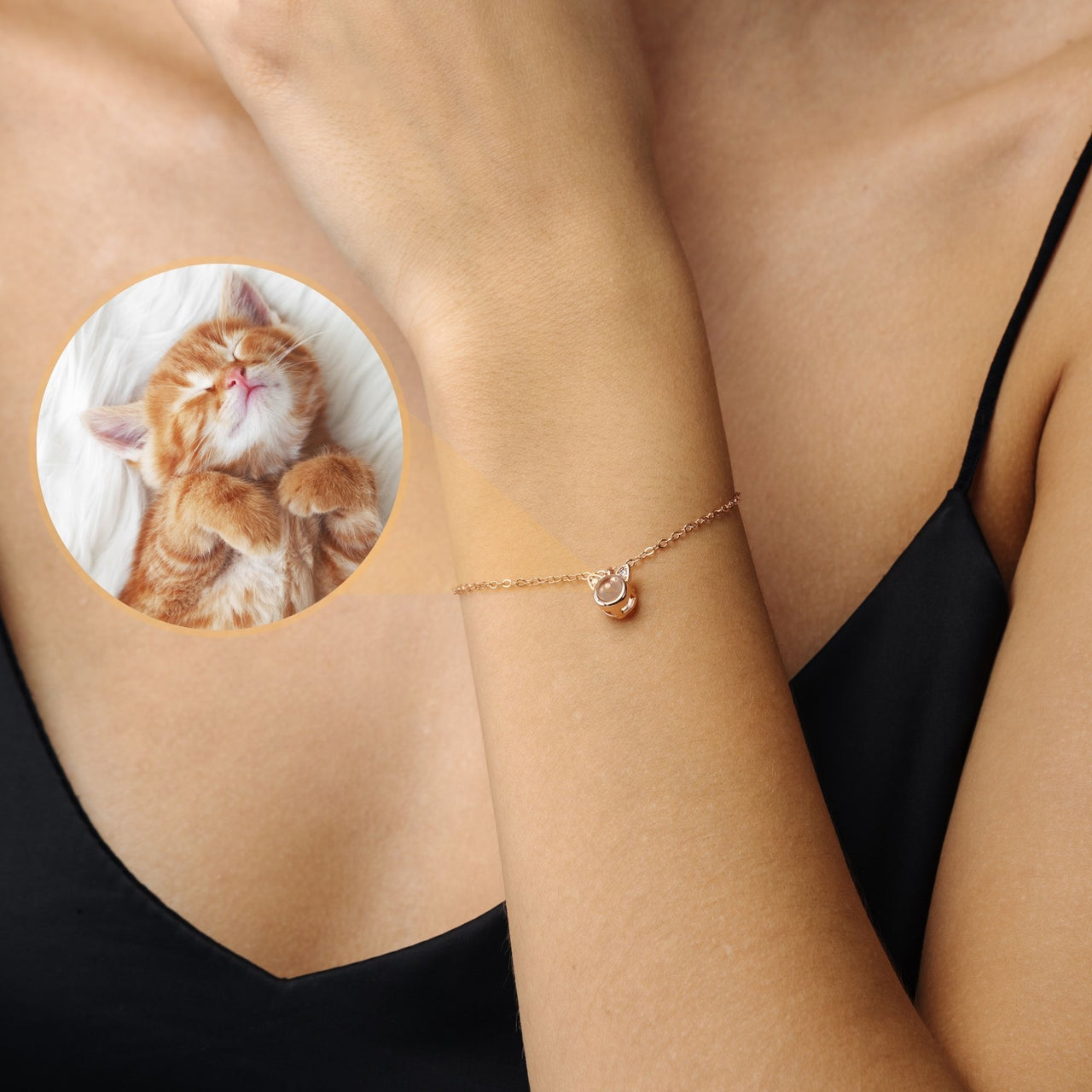 Cat Photo Bracelet