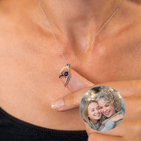 Thumbnail for Half-Heart Photo Necklace Set