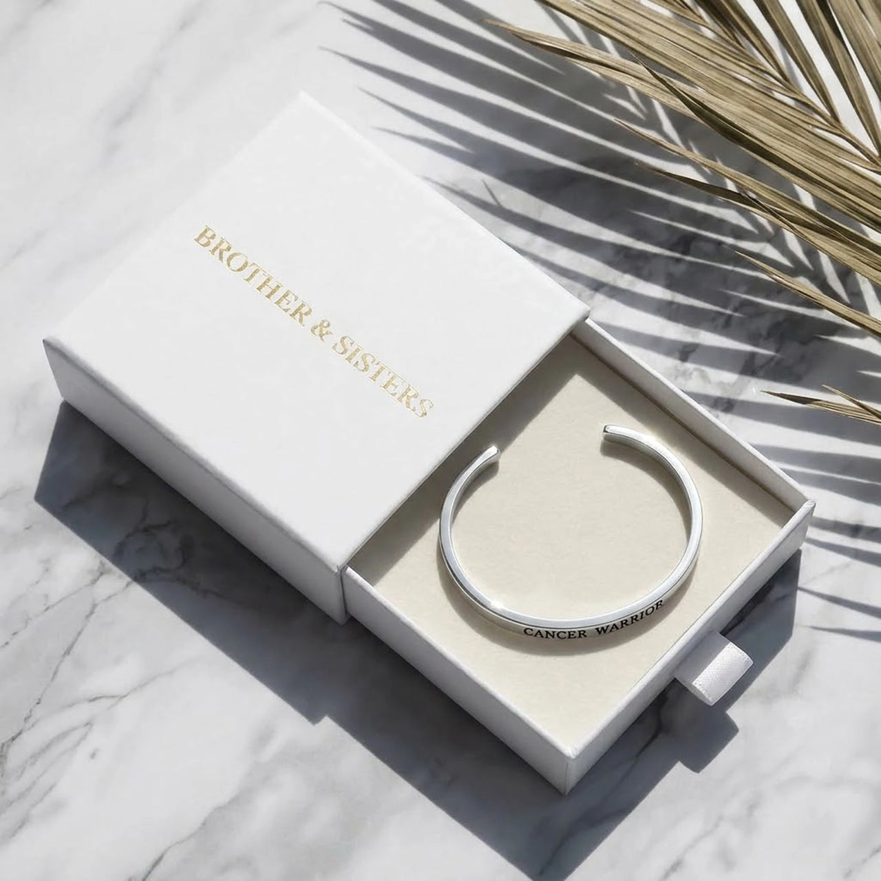 Cancer bracelets — in the gift box, silver | SKU: 7220397-silver-plated