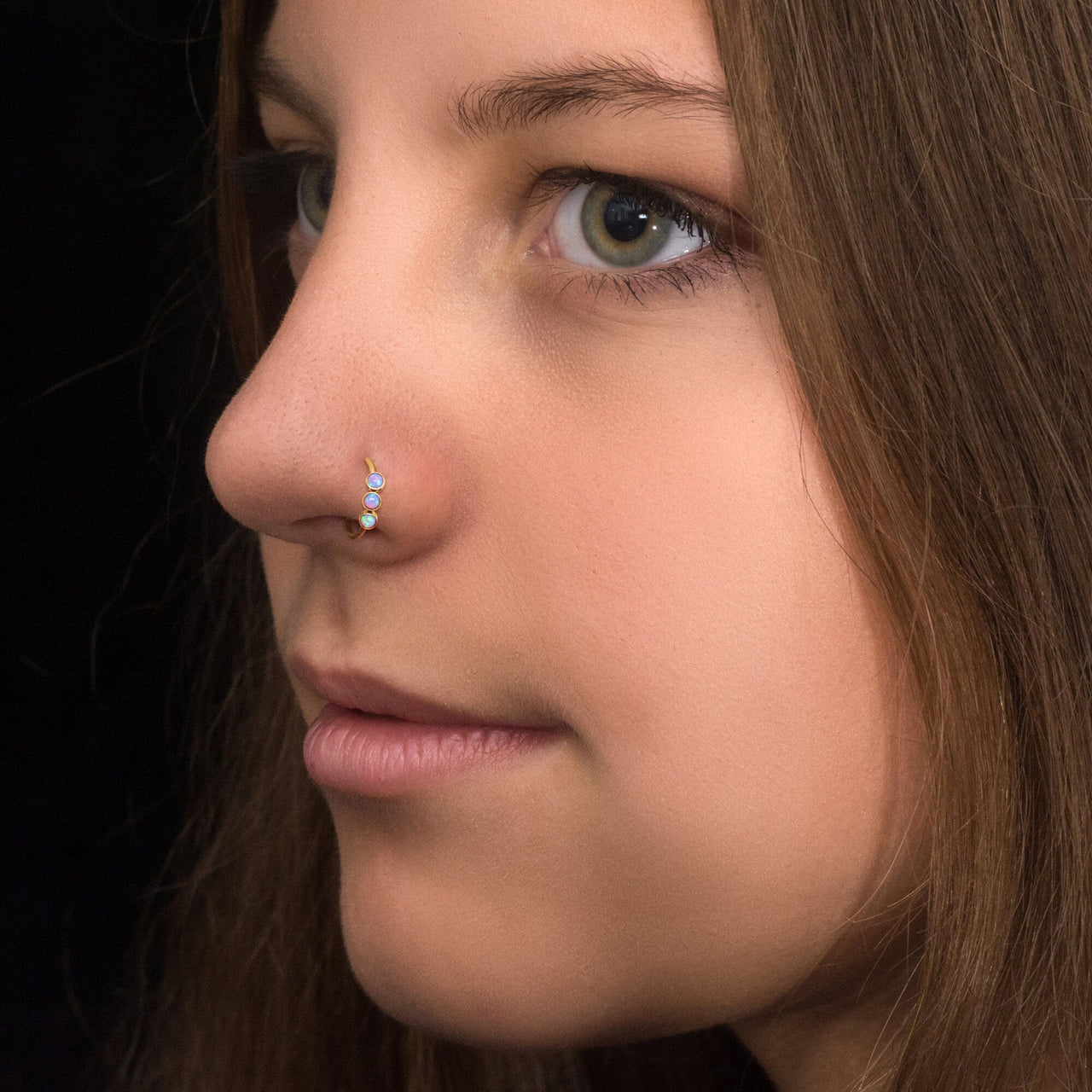 Glittering Nose Ring