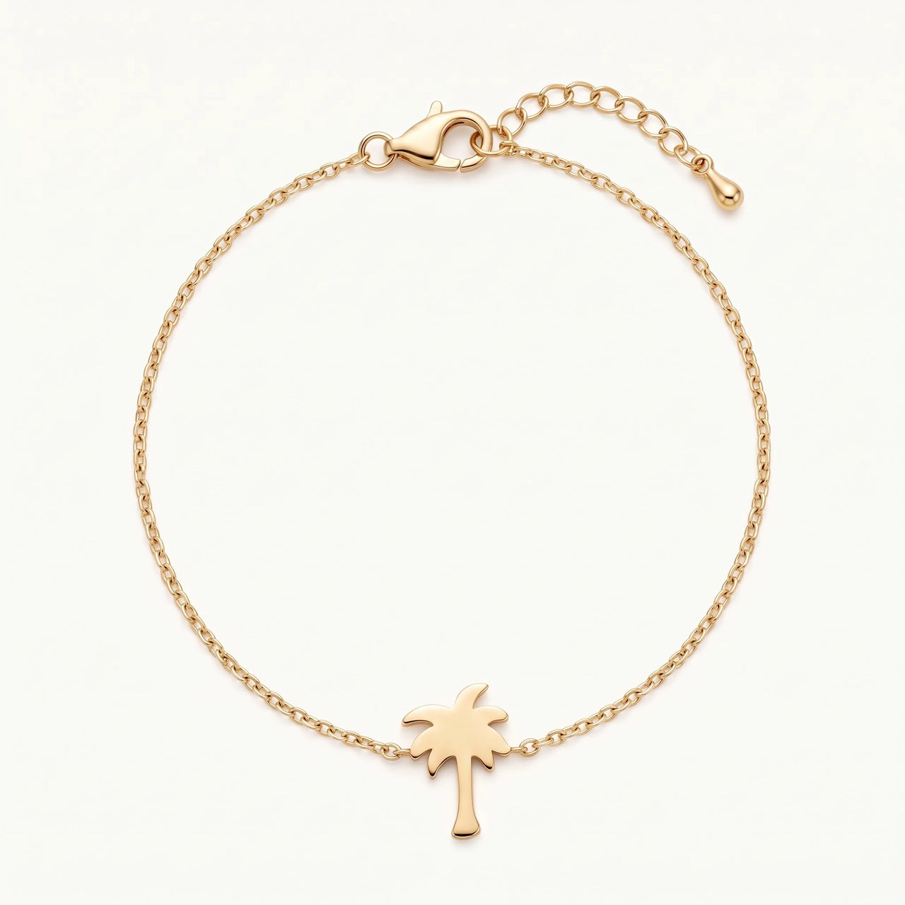 Stainless steel bracelet — product photo on a white background, gold | SKU: 7819407-gold-color