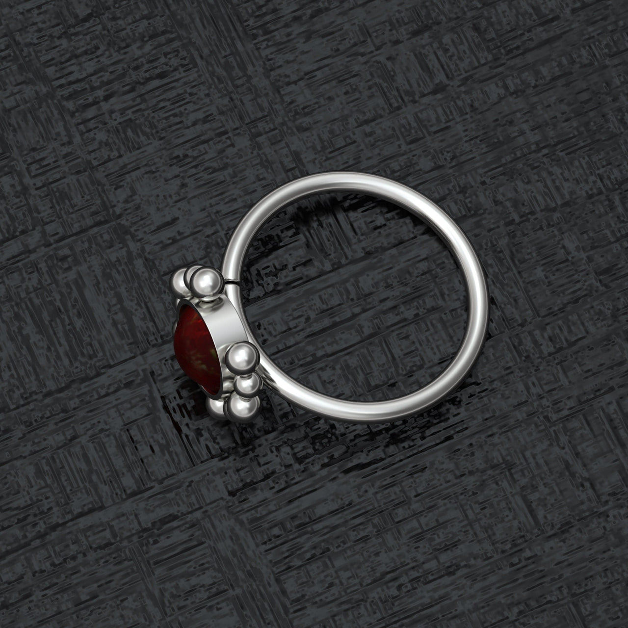 Shimmer Nose Ring - Titanium Nose Jewelry - Gold Nose Ring - Nose Piercing Jewelry Nose Ring Brother & Sisters